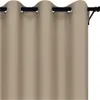 Blickdichte Gardine mit Ösen, Fertig Vorhang, Maße: 140x160 Produktbild-Vorschau 4
