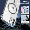 Pouzdro pro iPhone 12 Magnetické Ultra Tenké Průhledné Náhled obrázku produktu 5