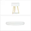 Relaxdays Beistelltisch rund skandinavisches Design, 70er, Produktbild-Vorschau 11