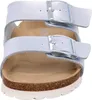 Rohde Damen Pantolette zwei Riemen Metallic Effekt Weite G Produktbild-Vorschau 10