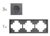 Steckdosen Set McPower Shallow "Beginner 3S-Profi", Produktbild-Vorschau 2