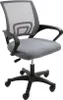 Set Schreibtisch Quest dunkle Eiche + Stuhl Argo grau Produktbild-Vorschau 2
