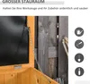 Outsunny Gartenschrank wasserbeständig Tannenholz dauerhaft Produktbild-Vorschau 6