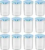 WELLGRO Einmachgläser mit Schraubdeckel - 435 ml, 8,5 x 12 Produktbild-Vorschau 1