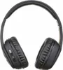 A pair of black over-ear Bluetooth headphones shown from the front-side angle against a white background. Produktbild-Vorschau