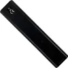 A black remote control is shown against a white background. Produktbild-Vorschau