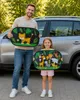 2X HECKBO Auto Sonnenblenden Kinder Dschungel Motiv mit 8 Produktbild-Vorschau 2