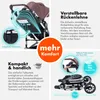 Daliya® NEOMOVE 3in1 Kinderwagen, mit i-Size Babyschale & Produktbild-Vorschau 6
