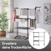 Meisterhome® Stendino pieghevole Torre di lavanderia Anteprima dell’immagine prodotto 8