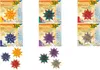 A collage of product packaging and finished products for making paper stars. Anteprima dell’immagine prodotto