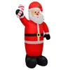 vidaXL Weihnachtsmann aufblasbar 120 cm Produktbild-Vorschau 4