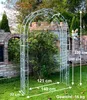 DanDiBo Arco di rose zincato Solido 140 cm Arco 96522 Anteprima dell’immagine prodotto 2