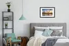 MuchoWow® MuchoWow® Gerahmtes Poster Sonnenuntergang hinter Produktbild-Vorschau 5