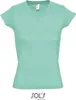 SOLs 11388 | Ladies V-Neck Moon Damen T-Shirt - Farbe: Mint Produktbild-Vorschau 2