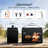 Batería LiTime Xtra Mini LiFePO4 de 12V y 200Ah con Vista previa de la imagen del producto 9