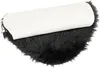 Kunstfell Raven schwarz 60x90cm – Dekofell, Teppich Produktbild-Vorschau 4