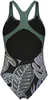 W Arena Forest Swimsuit Swim Pro Back L Black Multi-Sage Produktbild-Vorschau 2
