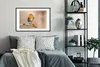 MuchoWow® Gerahmtes Poster Rotkehlchen - Vogel - Zweig - Produktbild-Vorschau 2