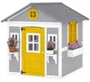 Outsunny Houten speelhuis voor kinderen met deur, 6 ramen Productafbeelding-voorbeeld 1