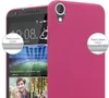 Cadorabo Schutzhülle für HTC Desire 820 Hülle in Pink Etui Produktbild-Vorschau 2