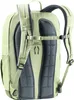 The back of a green backpack is shown against a white background. Voir les images du produit