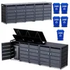 BINBOX box na odpadky pro 5x 240L popelnice | antracitová Náhled obrázku produktu 1
