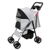 Klappbar Hundewagen 2 in 1 Hundebuggy Bis 20kg,Pet Stroller Produktbild-Vorschau 6
