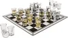 Schach - Glas-Trinkspiel - 35 cm Produktbild-Vorschau 1