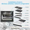 Extralink 9U 600x600 AZH Černá Serverové skříně skříň Náhled obrázku produktu 3