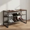 Relaxdays regál na topánky, rozmery: 52,5 x 75 x 30 cm, na Náhľad obrázku produktu 3