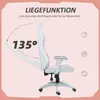 HOMCOM Gaming Stuhl Bürostuhl Ergonomisch mit Lendenkissen, Produktbild-Vorschau 5