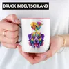 Trendation - Border Collie Herz Farbe Besitzer Tasse Produktbild-Vorschau 2