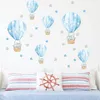 Blaue Babyelefant Wandsticker mit Heißluftballon und Produktbild-Vorschau 4