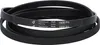 A black V-ribbed belt coiled on a white background. Produktbild-Vorschau