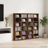 vidaXL CD Regal 2 Stk. Altholz 60 x 17 x 92 cm Produktbild-Vorschau 2