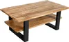 Couchtisch Baumkante massiv Mangoholz naturfarben 115×65 cm Produktbild-Vorschau 2
