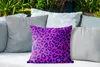 MuchoWow® Outdoor Kissen - Pantherdruck - Lila - Rosa - Produktbild-Vorschau 4