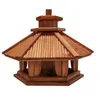 4iQ Massivholz-Vogelfutterhaus SIKORKA V 39x34x39 cm Produktbild-Vorschau 1