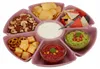 Excellent Houseware Servierplatte fur Snacks/chips - rosa - Produktbild-Vorschau 2