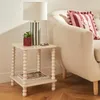 Lampa stołowa podstawa w paski FRIDA, Ø 28 x 47 cm Podgląd zdjęcia produktu 2