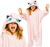 Onesie Kigurumi Pigiama Pokemon Jigglypuff Travestimento Anteprima dell’immagine prodotto 1