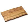 A wooden cutting board with a live edge. Produktbild-Vorschau