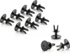 10x Wasserabweiser Windlauf Befestigung Clips für VW Golf Produktbild-Vorschau 2