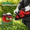 Akku Heckenschere, 21" Klingen Heckenschere mit 2 × 4000mAh Produktbild-Vorschau 4
