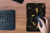 MuchoWow® Mauspad Mousepad Muster - Gold - Schwarz 18x27 cm Produktbild-Vorschau 4