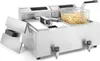 HENDI Friteuse Mastercook digital mit Ablasshahn 2 x 8 l Produktbild-Vorschau 3