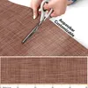 Outdoorläufer Teppich Läufermatte TATAMI Rot Rattan Robust Produktbild-Vorschau 2