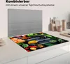KitchenYeah© Herdabdeckplatte Kräuter - Löffel - Küche - Produktbild-Vorschau 3