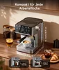 ecozy Espressomaschine mit Milchaufschäumer, 4-in-1 Produktbild-Vorschau 9