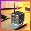 OMNA | Přenosné FM rádio TD-V26 - červené - Bluetooth, LED Náhled obrázku produktu 11